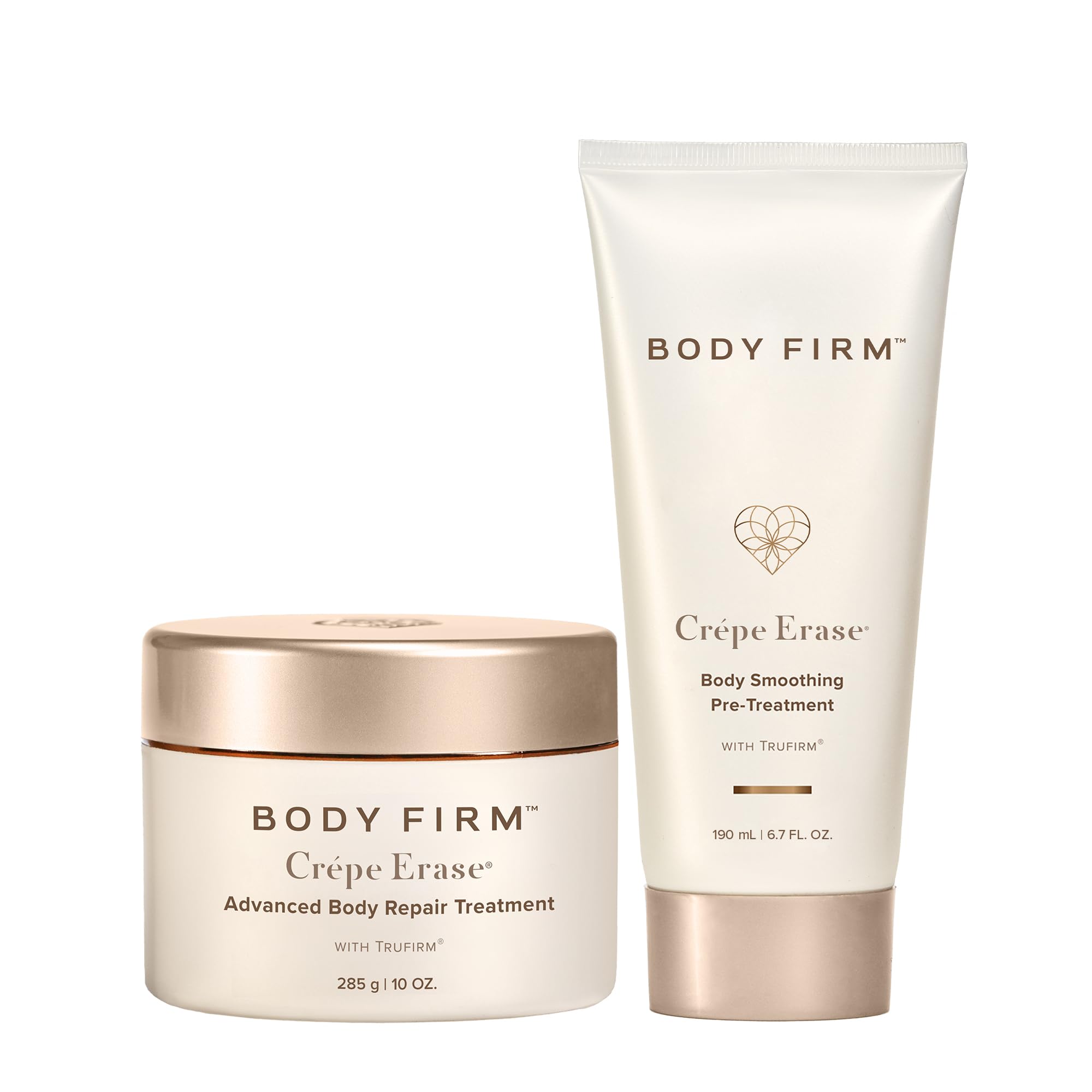 BODY FIRM Crepe Erase-2-Step Advanced Body Treatment System Kit, Original Citrus Scent,2 Piece(Pack of 1) ( Packaging May Vary )