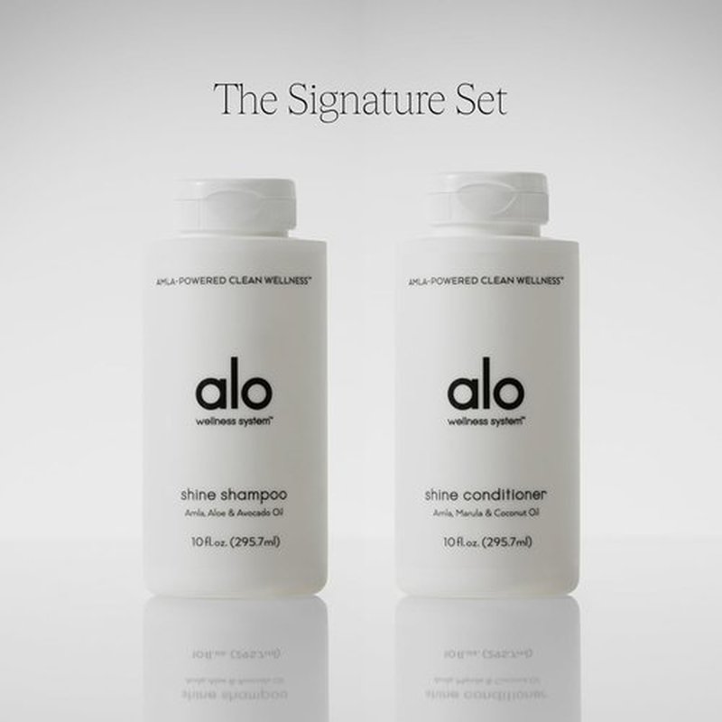 Alo Shine Conditioner - Shine Boosting Formula with Botanical Oils for Weightless Hydration | 10 fl. Oz