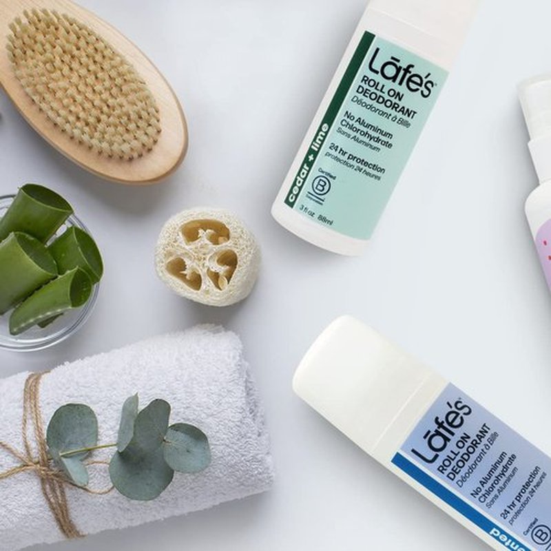 Lafe's Natural Deodorant - Aluminum-Free Cedar & Lime Roll-On | 3 Ounce | 3 Pack