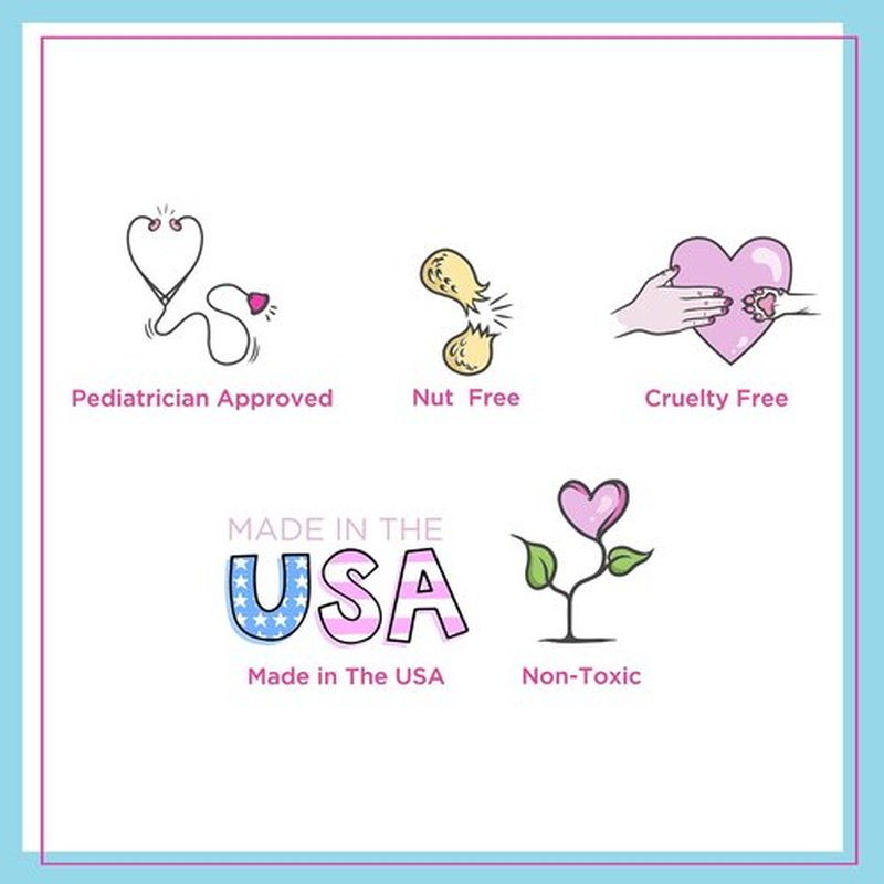 Petite 'n Pretty Clear Mascara & Brow Gel - Non-Toxic Dual Purpose Makeup for Kids & Teens - Featherlight Finish