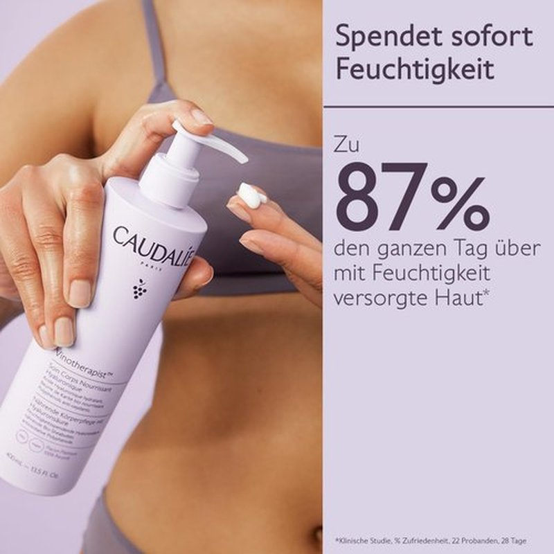 Caudalie Vinotherapist Body Lotion - Nourishing Hyaluronic Acid Formula for Soft Skin