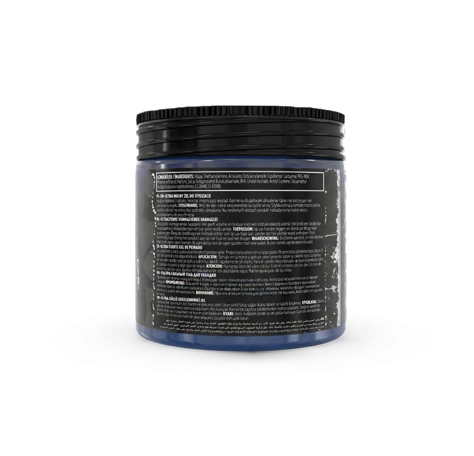 barber marmara No 34 Hair Styling Gel for Men Strong Hold, Long-Lasting Volume, No Residue, Style Wet Or Dry Masculine Fresh Barber Quality Finish 16.9 fl oz