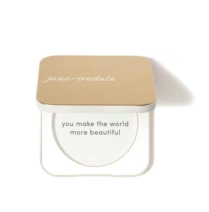 Jane Iredale Gold Refillable Compact - Eco-Friendly Makeup Storage | Sleek & Stylish Design