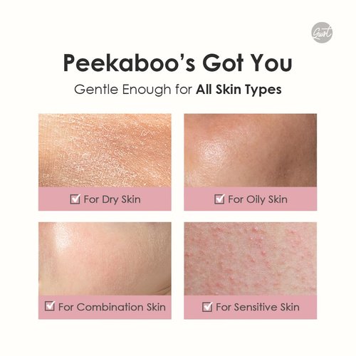 glowiest AHA PHA Gentle Exfoliating Toner for Daily Use – Hydrating, Pore-Refining, Sensitive Skin Friendly (Peekaboo Skin Perfecting Toner)