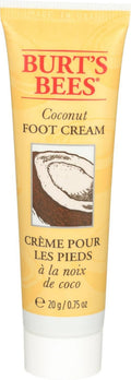 Burt's Bees Coconut Foot Cream - Nourishing Hydration for Soft Feet | 0.75 Ounce