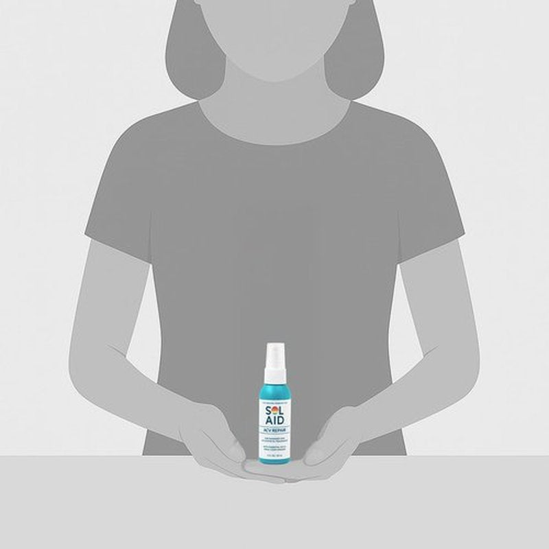 Sol Aid ACV Repair – 100% Natural After Sun Nourishing Mist (2 Fl Oz)