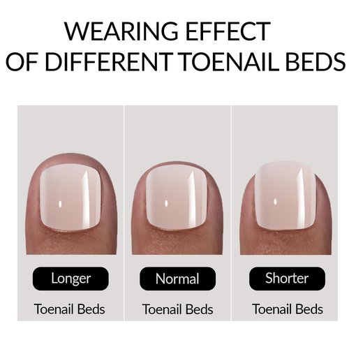 240Pcs White French Tip Press on Toenails Short Square Fake Toe nails Press ons with Design Stick on Toe nails Reusable Acrylic False ToeNails Artificial Glue on Toenails for Women Nails Manicure