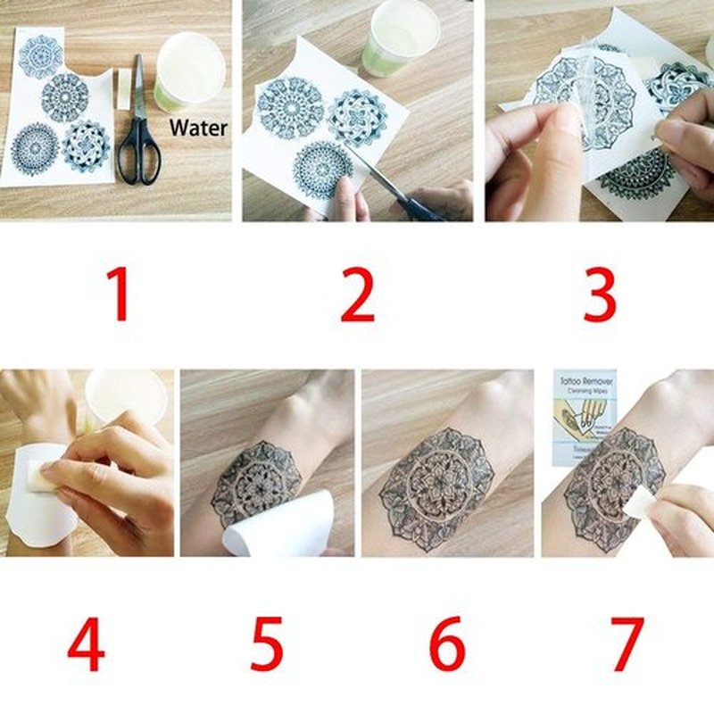 Glaryyears Temporary Tattoos for Women Female, 18-Pack Large Big Fake Tattoos, Long-lasting Flower Tattoos, Floral Design Variety Pack Realistic Tattoos 3D, Sexy for Body Arm Chest Shoulder Thigh