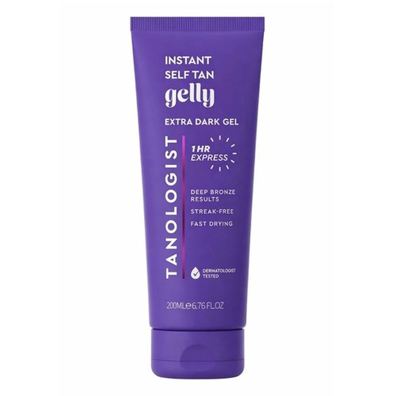 Tanologist Express Self Tan Gel - Extra Dark Formula | 6.76 fl. oz (200 ml) Tube