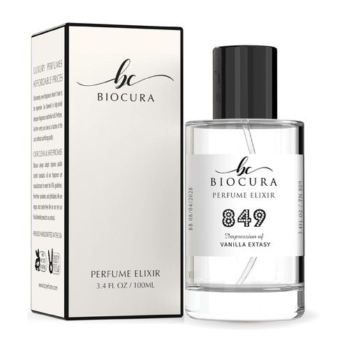 BC Perfume 849 | Vanilla Ecstasy Inspired Fragrance for Women - Eau de Parfum 3.4 Fl Oz/100ml