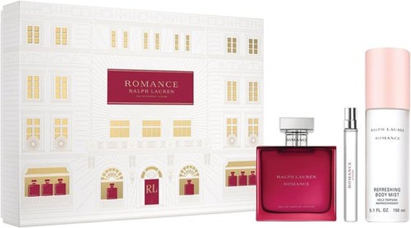 Ralph Lauren Romance Intense | 3-Piece Women's Fragrance Gift Set - Elegant & Long-Lasting Scent