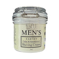 Seoul Naturals Cedarwood & Sandalwood Shaving Cream for Men – 100% Natural Handmade Shave Cream, Korean Beauty Inspired (K-Beauty), Smooth Traditional Wet Shave, 6 oz