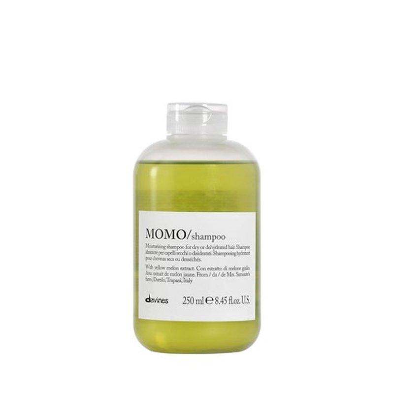 Davines MOMO Moisturizing Shampoo & Conditioner - Softens & Detangles Dry Hair | Hydrating Formula