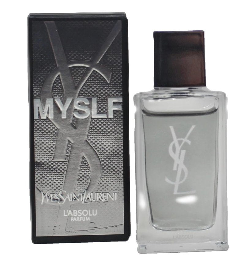 Yves Saint Laurent MYSLF L'ABSOLU Parfum - Men's Mini Travel Size Perfume 7.5 ml / 0.25 Fl oz
