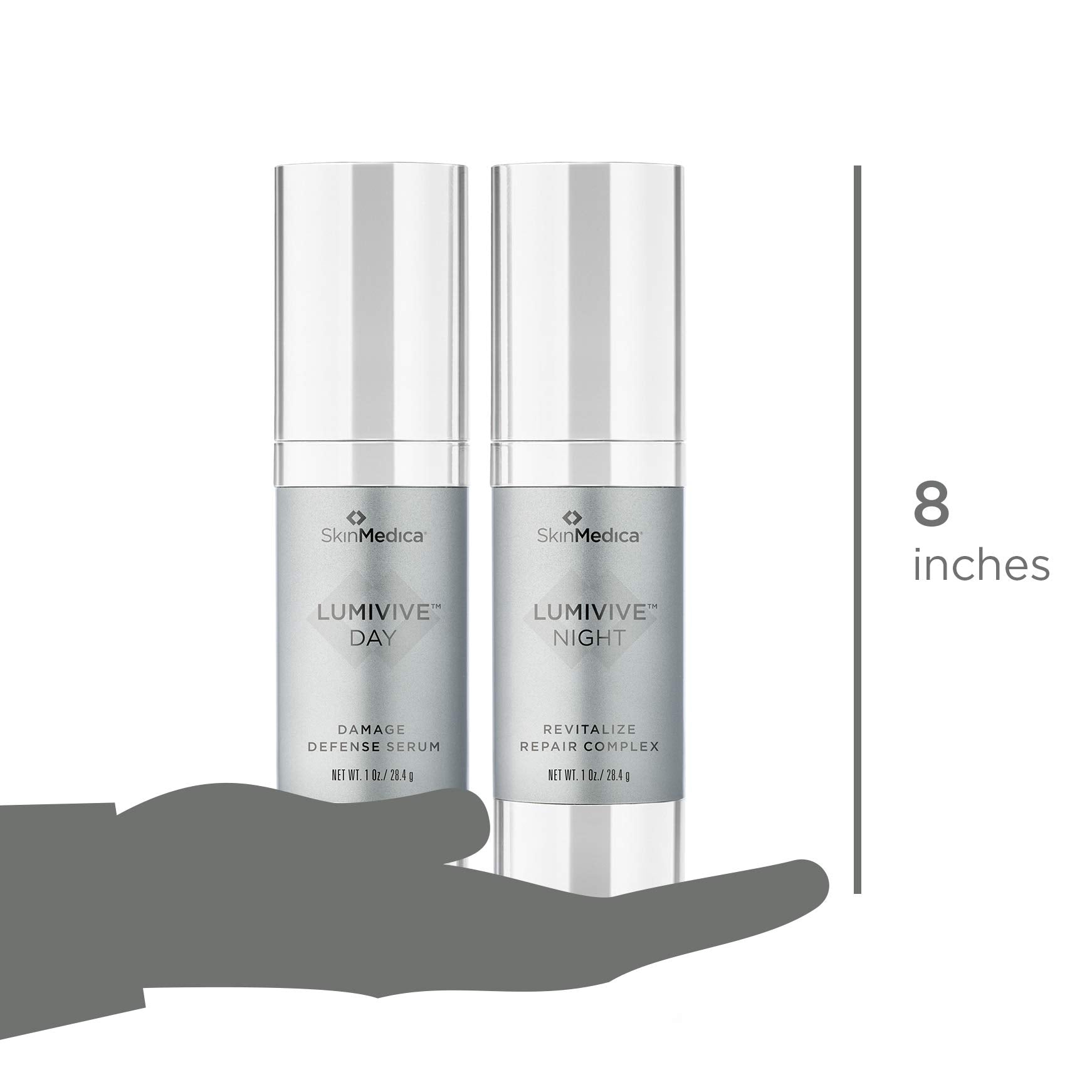 SkinMedica Lumivive Day & Night System - Your Essential Serum Based, Age-Defying Skin Care Set for a Radiant Beauty Routine