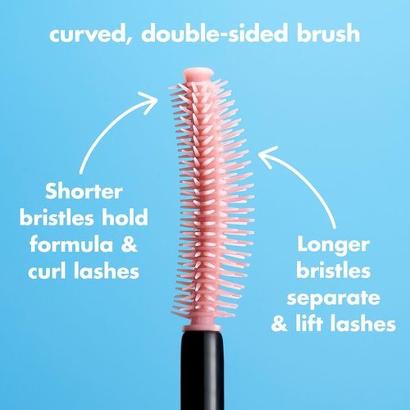 e.l.f. Lash 'N Roll Mascara - Curling Formula for Lifted, Separated Lashes | Long-Lasting, Vegan, Black
