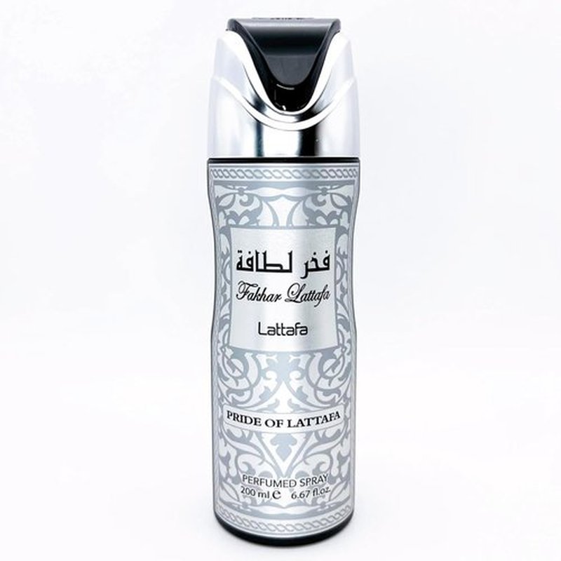 Lattafa Fakhar for Men - Fresh Marine Woody Earthy Scent - 6.67 oz Perfumed Deodorant Spray