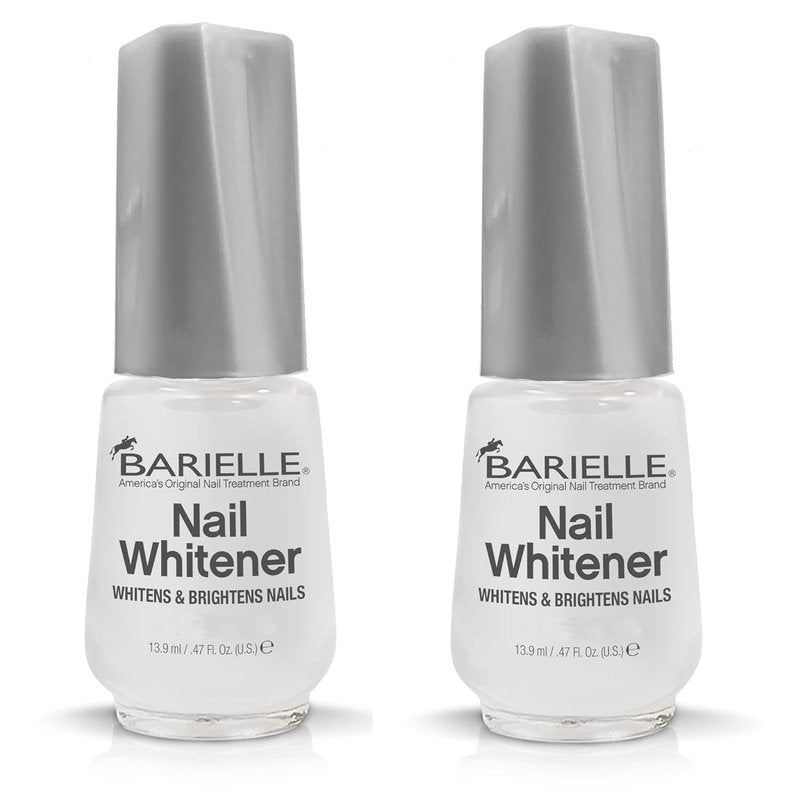 Barielle Nail Whitener - Brightening Treatment for Yellow or Dull Nails | 0.47 oz (Pack of 2)
