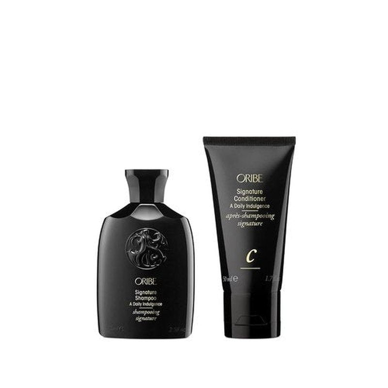 Oribe Signature Shampoo & Conditioner Travel Set - Luxurious Hair Care Essentials
