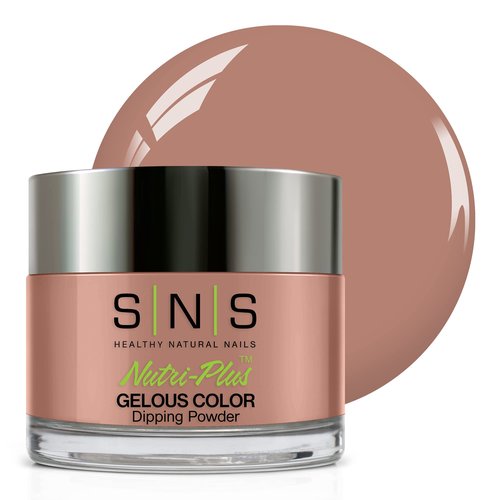SNS Nail Dip Powder Gelous Color Dipping Powder - Dream Maker (Natural/Nudes, Pale Beige), SL12 - Long-Lasting Acrylic Nail Color & Polish Lasts 14 Days - Low-Odor, No UV Lamp Required, 1 Oz