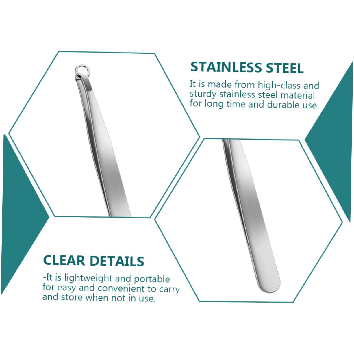 Healeved Nose Hair Trimmer Manual Nasal Hair Clipper for Men Round Tip Trimming Tool Battery-Free Portable Facial Grooming Accessory for Nose and Ear 1 Pack