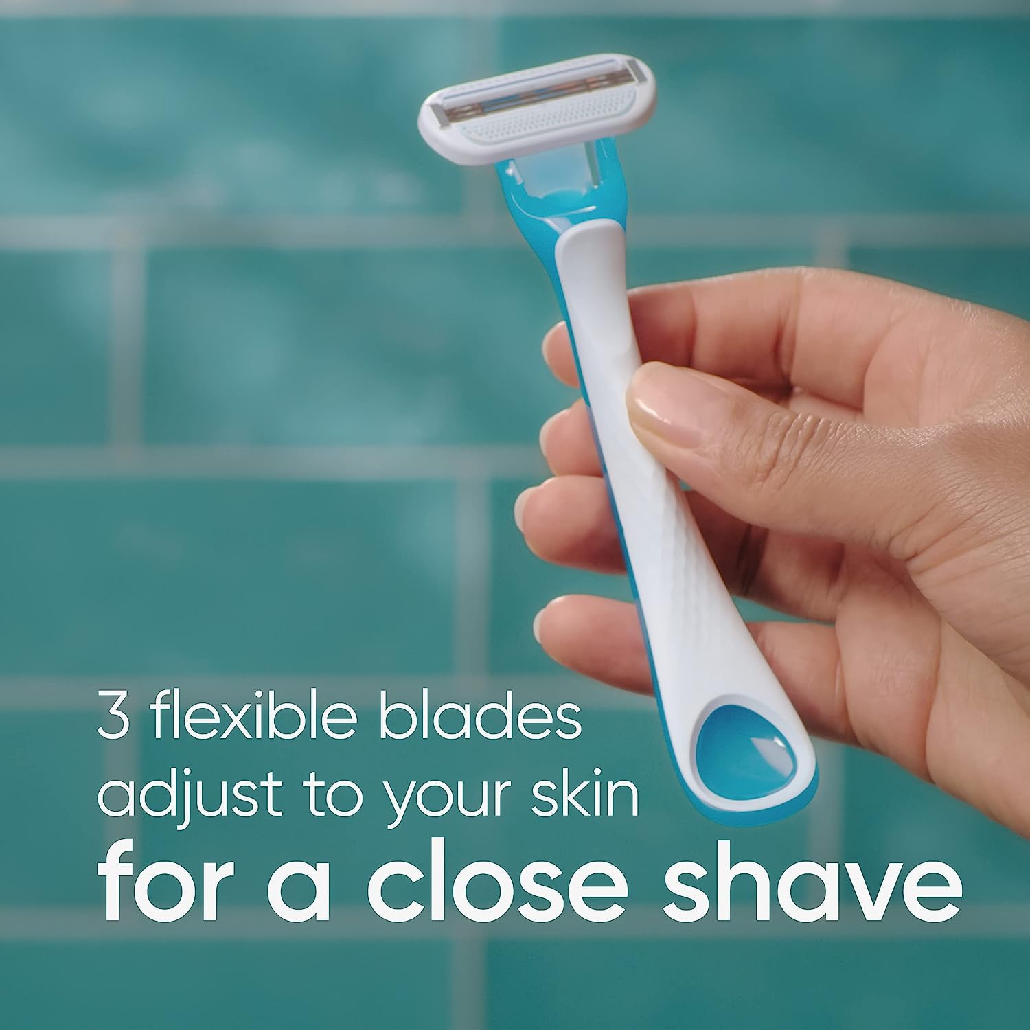 Gillette Venus Oceana Women's Disposable Razor, 3 Razors(Pack of 1)