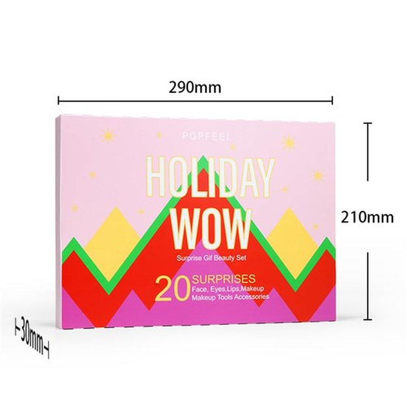 Makeup Advent Calendar 2026, New Year Gifts for Teenage Girls Women All in One Makeup Kit Surprise Gift Valentines Day Countdown Calendar Gifts with Eyeshadow Palette Lipstick Foundation Eyebrow