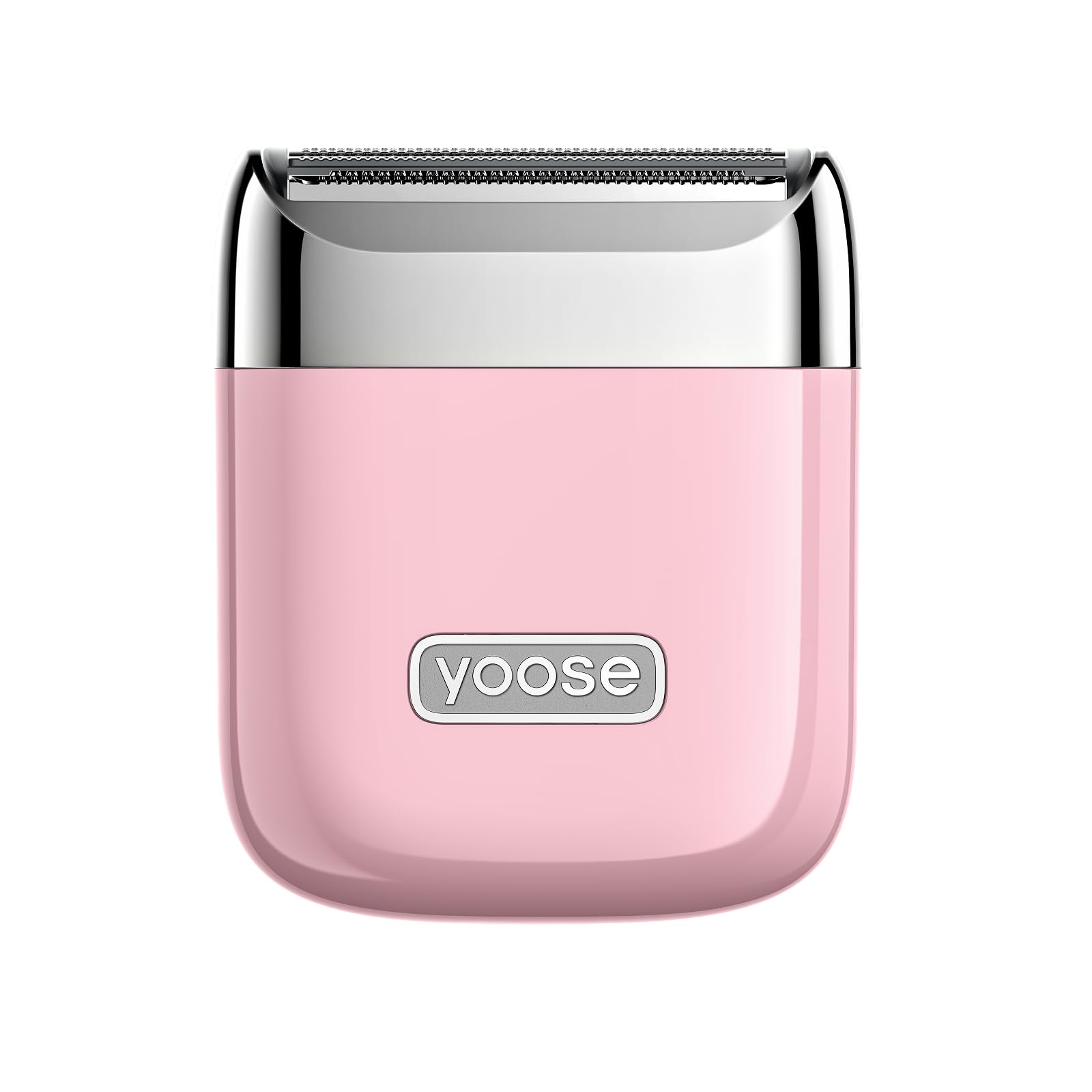 yoose Electric Razors for Women, IPX7 Alloy Body Bikini Trimmer for Women (USB-C, Trimmer Comb, Multi Shaving Modes), Portable Size, Sakura Pink