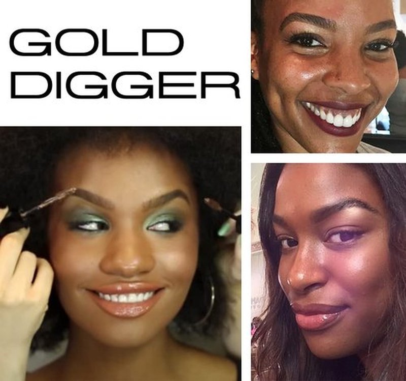 Damone Roberts Gold Digger Eyebrow Highlighter - Illuminate & Define Brows | Perfect for All Skin Tones