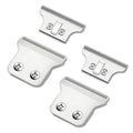 2215 Replacement T Wide Blades for 5 Star Detailer Li Trimmer 8081 & 8171, Adjustable Ze-ro-Gap Stainless Steel Trimmer Blade, Silver/2 Packs