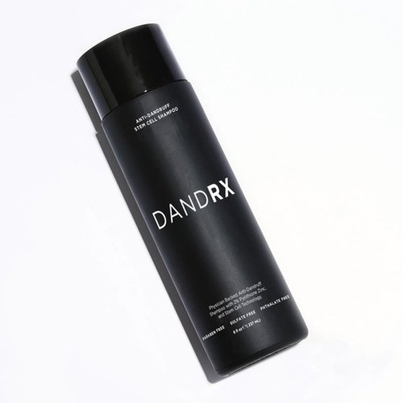 DANDRX Anti-Dandruff Shampoo with 2% Pyrithione Zinc & Stem Cells, Extra Strength for Flaky, Itchy, Oily & Dry Scalp Treatment, Fragrance Free, Color Safe, Sulfate Free