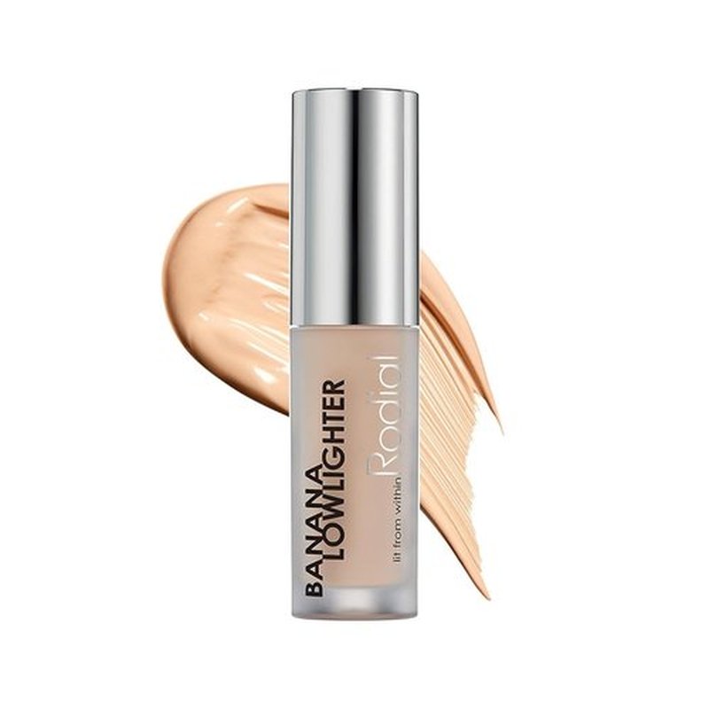 Rodial Banana Lowlighter Liquid Concealer - Travel Size 0.05 fl oz | Hyaluronic Acid & Vitamin E for Dark Circles