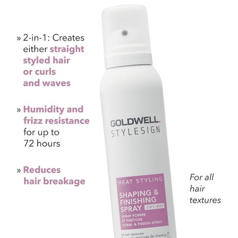 Goldwell StyleSign Shaping & Finishing Spray - Flexible Hold & Shine | 10.6 oz