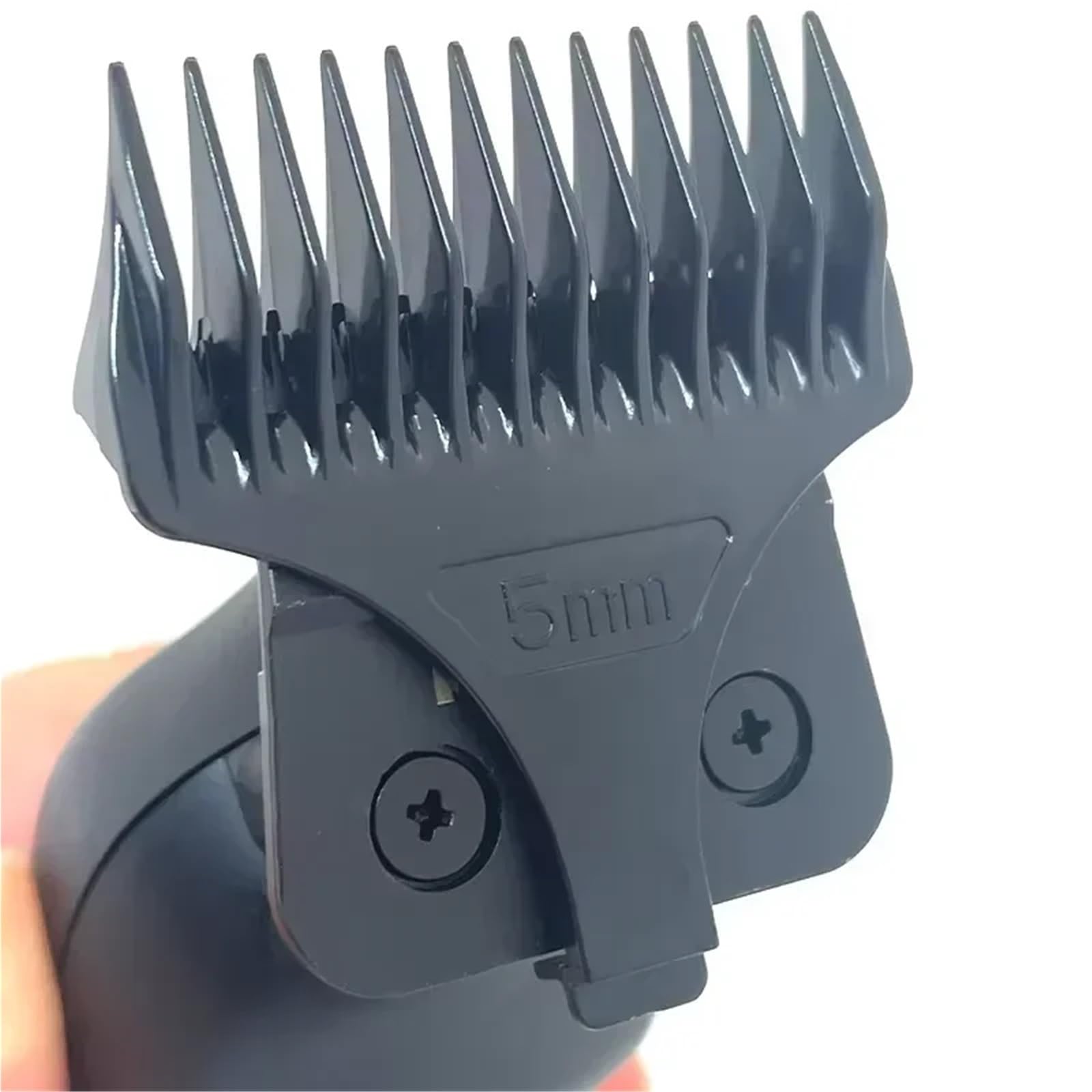 Hair Trimmer Limit Comb Universal Black Guards Hairdresser Hair Cutting Guide，Compatible For Kemei，KM-2293 KM-2299 1 2 3 4 5mm Comb