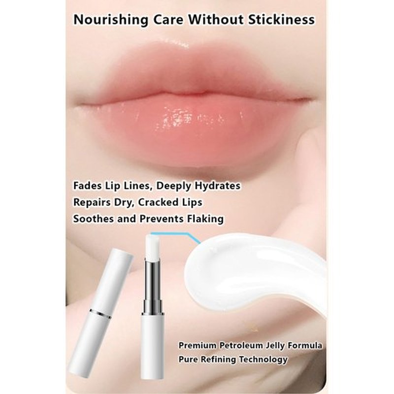 Skiennix Lip Primer - Colorless & Odorless Smoothing Base for Makeup | Non-Sticky Lightweight Balm
