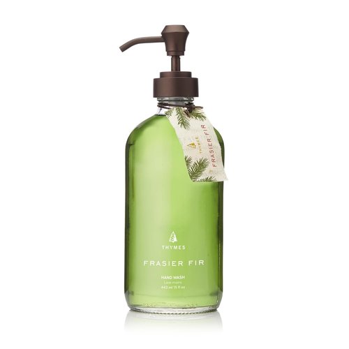 Thymes Hand Wash - Frasier Fir Scent - 15 Fl Oz | Nourishing & Refreshing Cleanser