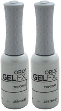 Orly Gel Fx Top Coat, 0.3 Fluid Ounce (Pack of 2)
