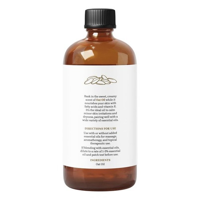 Essential Delights Oat Oil - Premium Undiluted Carrier Oil | for Skin, Face, Body, Hair Revitalization | Vegan & Cruelty Free (16 Fl Oz)