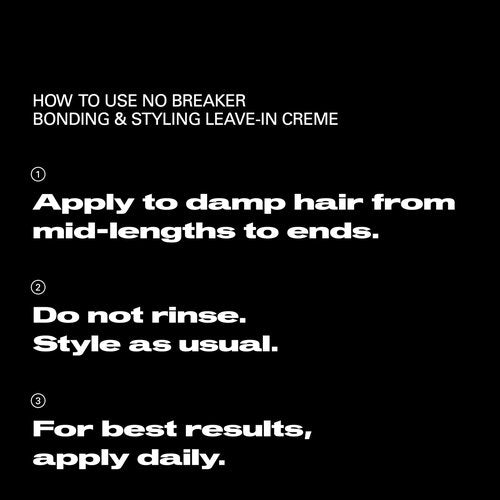Sebastian Professional No Breaker Bonding & Styling Leave-In Cream | Intense Hair Conditioning Cream with Heat Protection | 72 HR Frizz-Free, Flexible Hold | 4.9 fl oz | Packaging May Vary