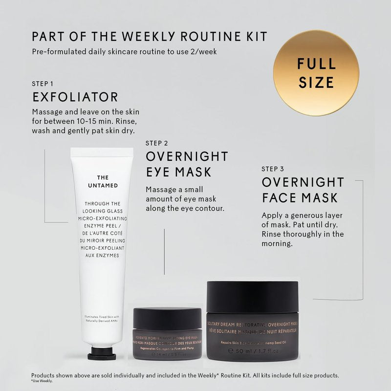 Untamed Micro-Exfoliating Enzyme Peel - Brightens, Smooths & Hydrates Skin - 2.4 fl oz