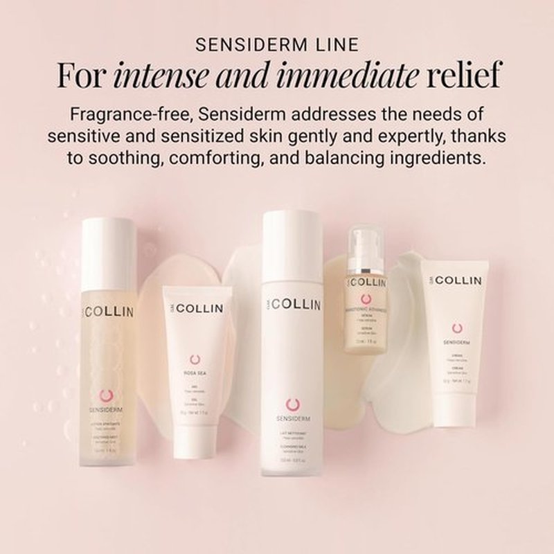 G.M. COLLIN Sensiderm Soothing Mist - Hydrating Facial Toner for Sensitive Skin | Soothes & Refreshes