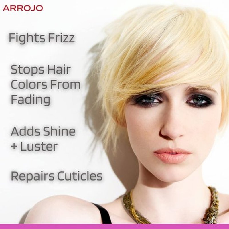ARROJO Ultra Violet Purple Shampoo - 8.5 oz Color Treated Hair Care to Eliminate Brassy Tones | Sulfate-Free, Vitamin E Infused