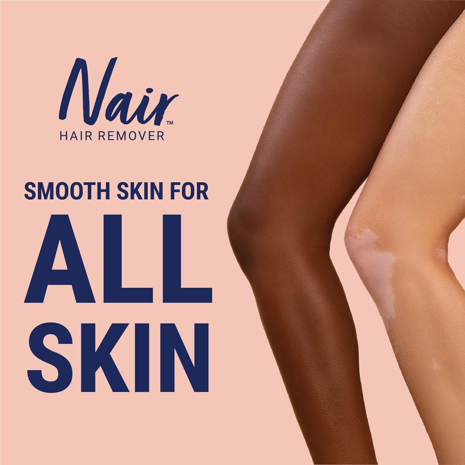 Nair Sensitive Formula Shower Cream Hair Remover with Coconut Oil and Vitamin E, 12.6oz (Pack of 2)