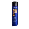 Matrix Brass Off Toning Blue Shampoo - Neutralizes Brassy Tones for Color Treated Hair | 10.1 oz