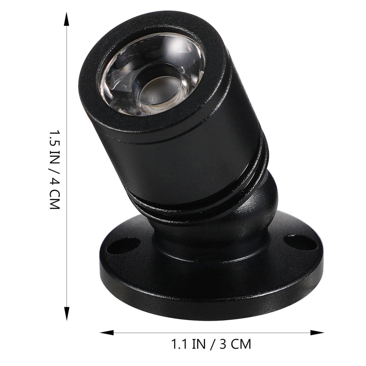 Uonlytech Small LED Spotlight Jewelry Showcase Small LED Spot Light USB- Powered Spotlight for Jewelry, White Light