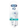 Oral-B iO Electric Toothbrush Heads - Specialized Clean for Deep Plaque Removal | Pack of 2, White