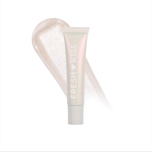 ColourPop Fresh Kiss Glossy Lip Balm - Hydrating Formula with Peptides & Hyaluronic Acid - Pearlescent Shimmer - Vegan & Cruelty-Free - Whipped Cream (0.49 oz)