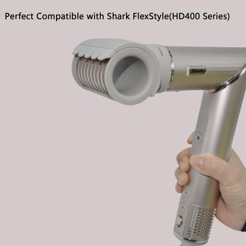 FrizzFighter Finishing Tool for Shark XSKHD4PA FlexStyle,Attachment for FlexStyle Styling System(HD400 Series),Solution for Sleek, Frizz-Free Hair,Drying Tool,Smooth Flyaways.