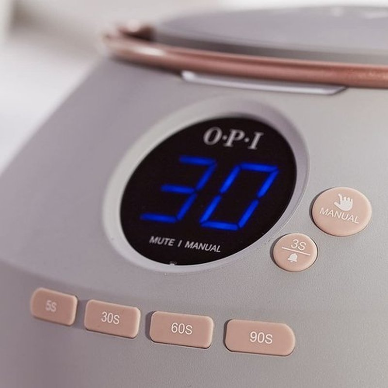 OPI Star Light Gel Lamp 3.0 - Premium LED Gel Nail Curing Lamp | Drop Resistant & Uniform Curing | Includes Hand Plate & Adaptor Cord