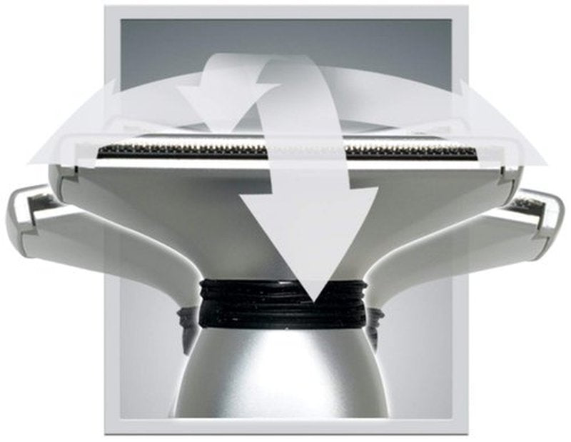 MANGROOMER Platinum Pro Back Shaver - 3 Flex Heads, Power Hinge & Extreme Reach Handle | 4-Piece Set